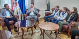 Niški učenici se takmičili na međunarodnom kampu “Budućnost Rusije” Prijem za učenike u Gradskoj kući