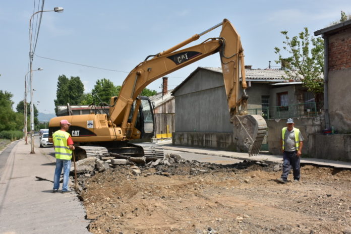 Rekonstrukcija ulice kod tehničkih fakulteta u Nišu; Foto: Grad Niš
