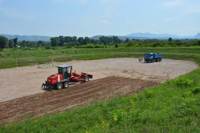 Radovi na izvorištu Medijana; Priprema bazena; Foto: JKP Naissus