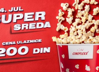 Cineplexx Niš: SUPER SREDA 4. jula, cena ulaznice 200 dinara Ne propustite Super sredu 4. jula u bioskopu Cineplexx Niš kada vas očekuje cena ulaznice od 200 dinara za sve projekcije! Karte su u prodaji!