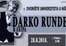 Darko Rundek & Ekipa u Nišu; Foto: Long play, FB Printscreen