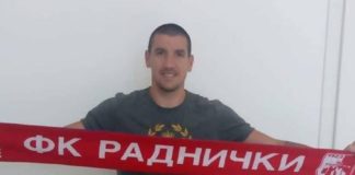 Petar Grbić novi fudbaler Radničkog Petar Grbić; Foto: FK Radnički Niš