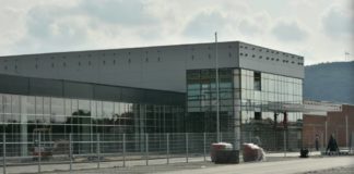 Završni radovi uređenja industrijske zone Lozni kalem u Niškoj Banji Fabrika IMI u industrijskoj zoni Lozni kalem u Niškoj Banji; Foto: Grad Niš