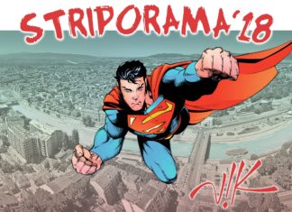 Nišville Striporama ove godine u znaku Supermena Supermen, autor Viktor Bogdanović; Foto: Nišville
