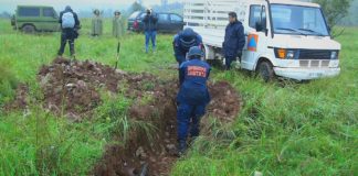 Sirena i uništavanje projektila na niškom aerodromu Foto: Uništavanje projektila, mup