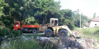 Uklanjanje još 23 divlje deponije u Nišu: Odobrena sredstva Sanacija divlje deponije u Vukmanovu; Foto: JKP "Mediana" Niš