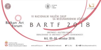 VI Nacionalni naučni skup sa učešćem Balkan Art Forum 2018 BARTF 2018