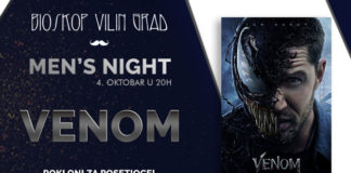 Men’s night u bioskopu Vilin grad