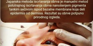 AKCIJA !!! Microblading u salonu Happy Life studio