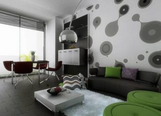 Napravite mesto za uživanje od vaše dnevne sobe 3D Tapete