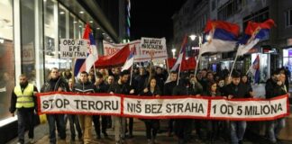 Napadnut jedan od vođa protesta u Nišu Foto: Danas
