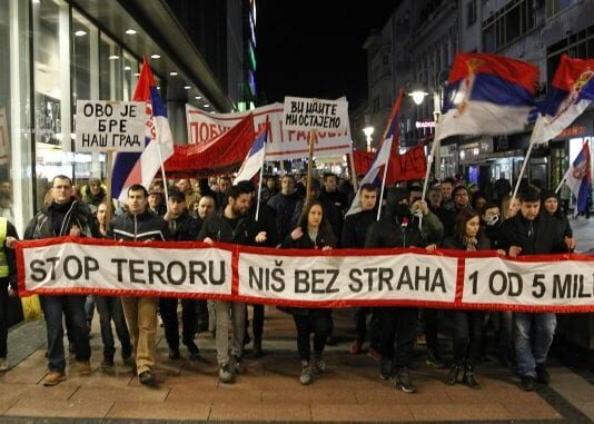 Napadnut jedan od vođa protesta u Nišu Foto: Danas