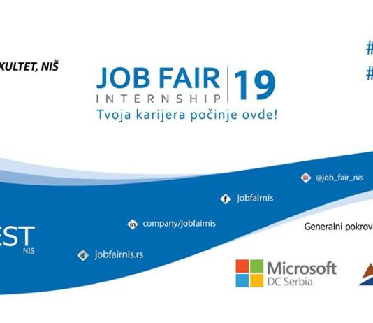 Jedanaesti Job Fair – Tvoja karijera počinje ovde! Job Fair 2019