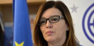 Ambasadorka Rumunije Oane Kristine Pope gost EU info kutka u Nišu Oane Kristine Pope, ambasadorka Rumunije u Srbiji Foto: N1