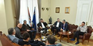 Prijem u Gradskoj kući za učesnike Kupa Radivoja Koraća Prijem u Gradskoj kući za učesnike Kupa Radivoja Koraća