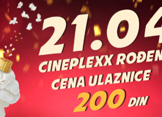 VELIKO ROĐENDANSKO SLAVLJE bioskopa Cineplexx Niš Rođendansko slavlje bioskopa Cineplexx Niš