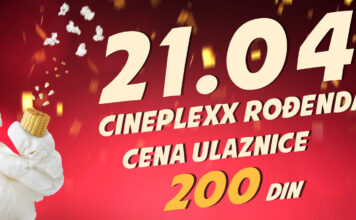 VELIKO ROĐENDANSKO SLAVLJE bioskopa Cineplexx Niš Rođendansko slavlje bioskopa Cineplexx Niš