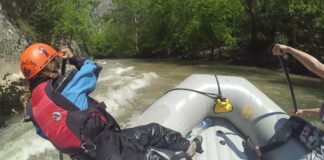 RAFTING NA RECI NIŠAVI u kanjonu Sićevačke klisure Rafting na Nišavi Foto: Safari.rs