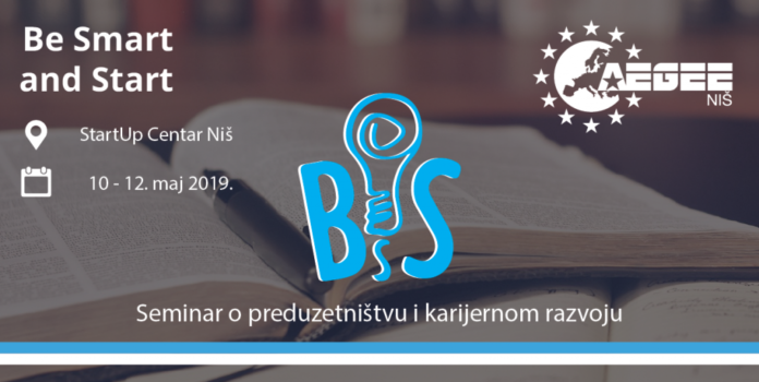 AEGEE-Niš: Be smart and start
