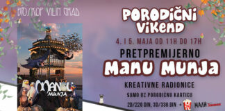 Bioskop Vilin grad: Repertoar bioskopa od 2. do 8. maja Bioskop Vilin grad
