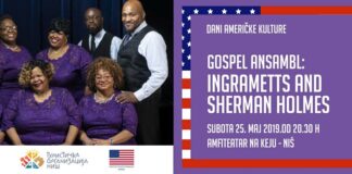 Koncert gospel ansambla Ingramettes with Sherman Holmes u Nišu Ingramettes with Sherman Holmes