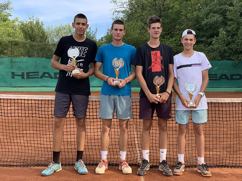 Stefan Skobelev, Lazar Danić, Aleksa Mišić i Vuk Rađenović