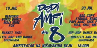 Festival hip hop kulture “Dodji na Amfi – Vol.8” Festival hip hop kulture “Dodji na Amfi – Vol.8”