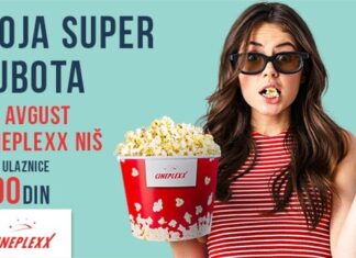 Bioskop Cineplexx Niš: Repertoar za period od 29. avgusta do 4. septembra Bioskop Cineplexx Niš