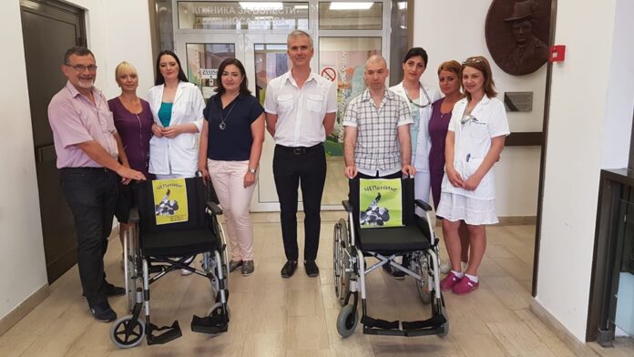 cepening Invalidska kolica za ORL Kliniku od akcije