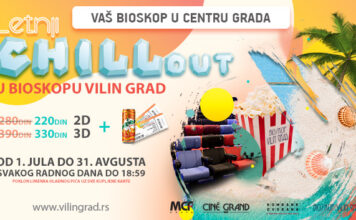 Repertoar bioskopa Vilin grad od 15. do 21. avgusta Bioskop Vilin grad