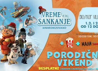 Bioskop Vilin grad: Repertoar od 30. januara do 5. februara Vilin grad