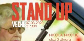 Stand up veče – Nikola Nikolić stand up veče
