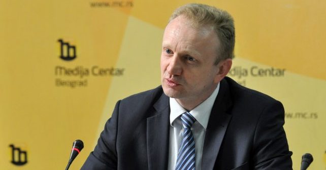 Lider Stranke slobode i pravde Dragan Djilas