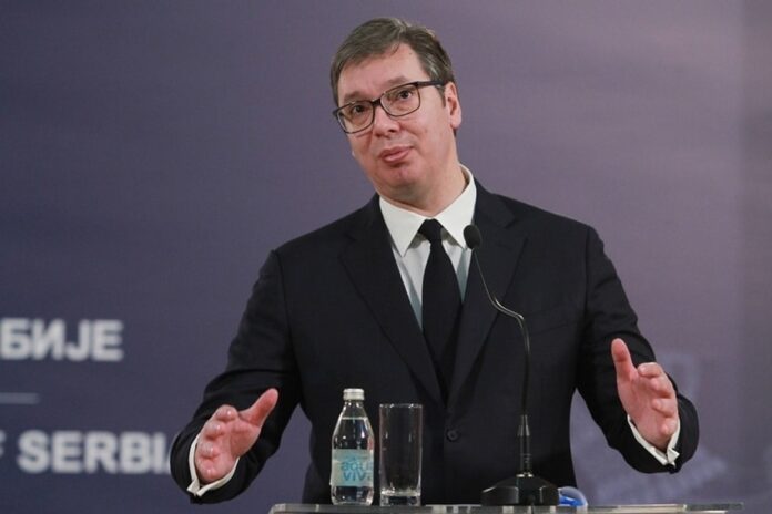 Vučić-Predsedništvo Foto: BETAPHOTO/MILOS MISKOV/MO