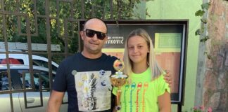 Niška teniserka, Emilija Zdravković, šampionka Srbije niška teniserka