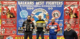Niški kik-bokseri osvojili 11 medalja na međunarodnom turniru “Balkan best fighters“ niški kik-bokseri