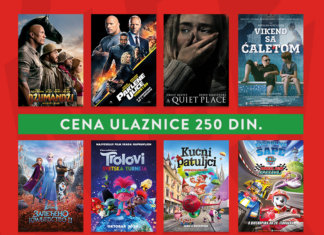 Ovog vikenda u Cineplexx-u cena ulaznica za sve filmove 250 dinara ovog vikenda u cineplexx-u
