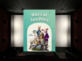 U susret Uskrsu Zec Petar doskakutaće u bioskop. Specijalna cena ulaznica zec petar