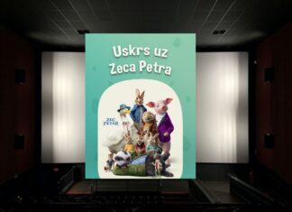 U susret Uskrsu Zec Petar doskakutaće u bioskop. Specijalna cena ulaznica zec petar