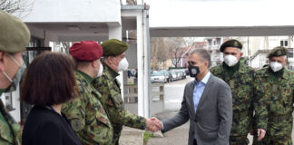 Stefanović: Vojna bolnica u Nišu skoro popunjena vojna bolnica