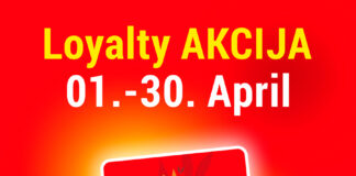 Loyalty AKCIJA pekare Branković 01.-30. April