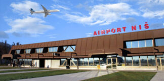 Broj putnika na niškom aerodromu manji za 94,5 odsto niškom aerodromu