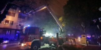 Požar u dvorištu zgrade u Ulici Nikole Pašića ugašen, nema povređenih požar