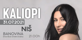 Koncert Kaliopi u Nišu: “Život bez muzike je kao prazan kofer ljubavi” Kaliopi