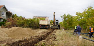 Posle dužeg vremena počela izgradnja vodovodne i kanalizacione mreže u Ulici Momčila Milovanovića kanalizacija