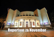 Narodno pozorište: Repertoar za novembar Narodno pozoriste repertoar novembar