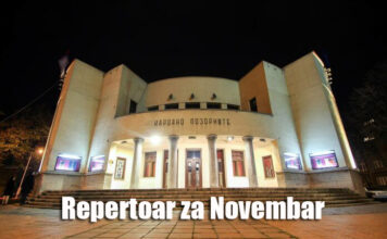 Narodno pozorište: Repertoar za novembar Narodno pozoriste repertoar novembar