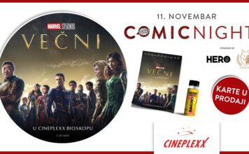 Repertoar Cineplexx Niš bioskopa od 11. do 17. novembra