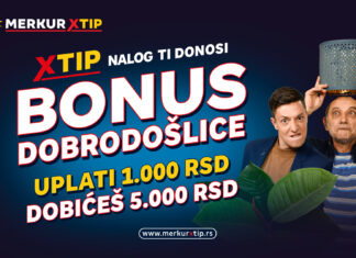 Zabava puta pet samo u MerkurXtip-u Merkur-Xtip