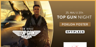Specijalano TOP GUN VEČE u Cineplexx Niš bioskopu 25. maja od 20 časova